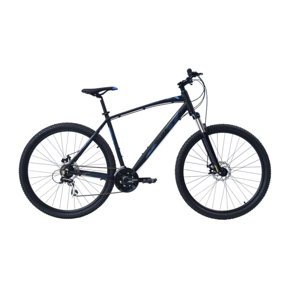 Mountainbike OUTRAGE 602 MTB 29 Inch Heer Antraciet-Blauw Mountainbike OUTRAGE 602 MTB 29 Inch Heer Antraciet-Blauw